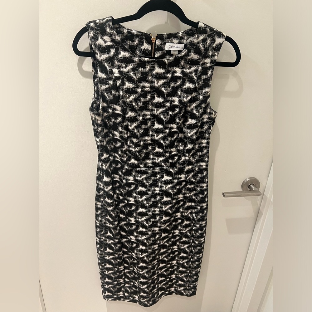 Calvin Klein printed dress